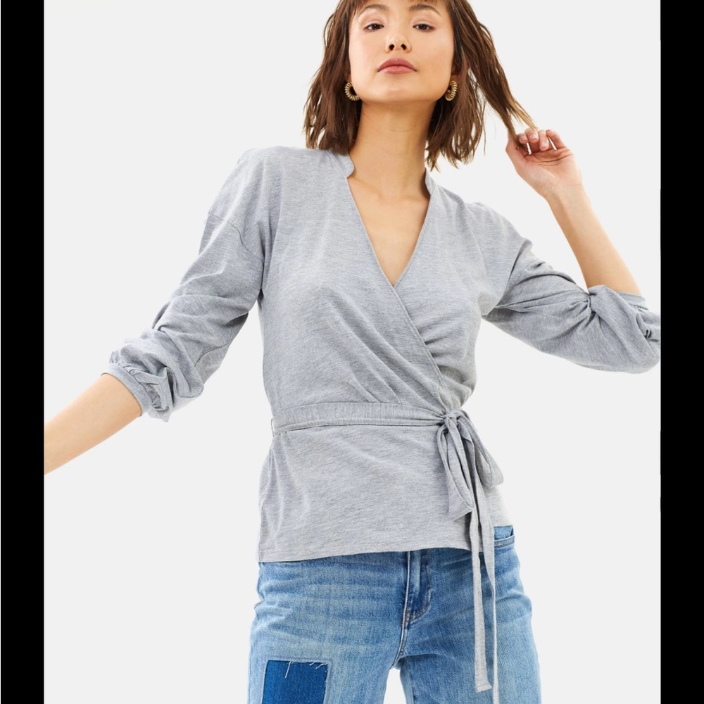 NWOT Jcrew top with collar **in BLACK** — sold out!! Medium.